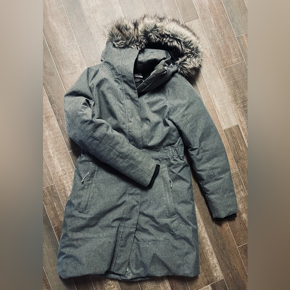 NorthFace Women’s Herringbone Artic Winter Coat Sz M